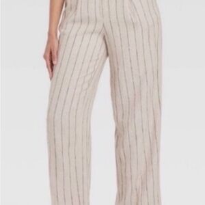 a new day Tan and Black Wide Leg Pants